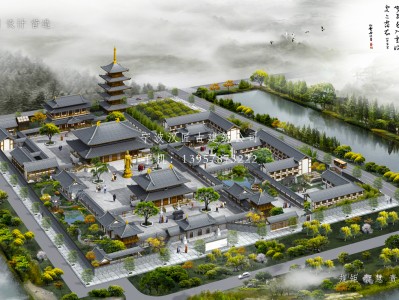 镇江寺庙建筑总体规划方案